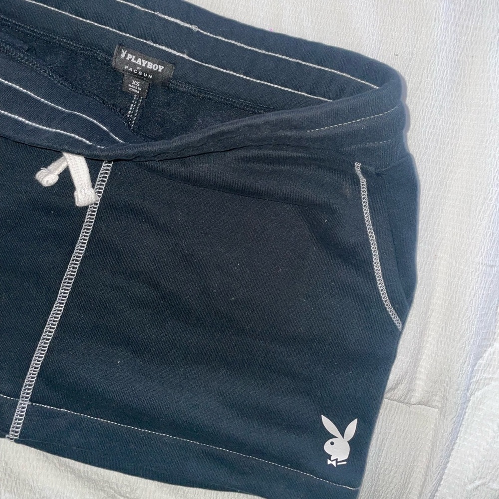 ✩ PLAYBOY MINI-SKIRT ✩ Y2K 2000s FASHION ✩ XS